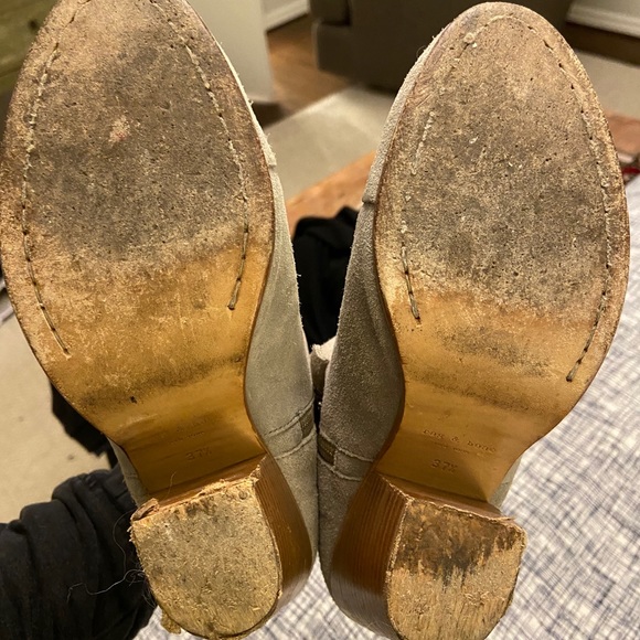 Rag and bone booties -gray - Picture 4 of 5